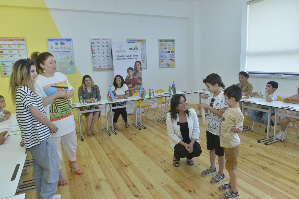 Cəbrayılda analar və uşaqlar üçün psixososial dəstək təlimləri keçirildi(FOTOLAR)